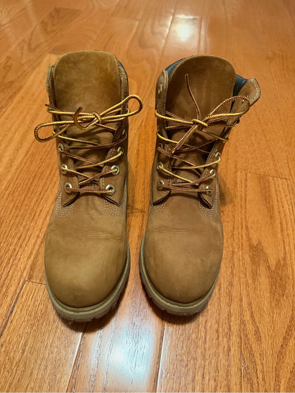 Timberland Wheat Brown Lace-Up Work Boots